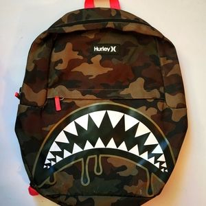 Hurley "Shark Bite" Camo Backpack